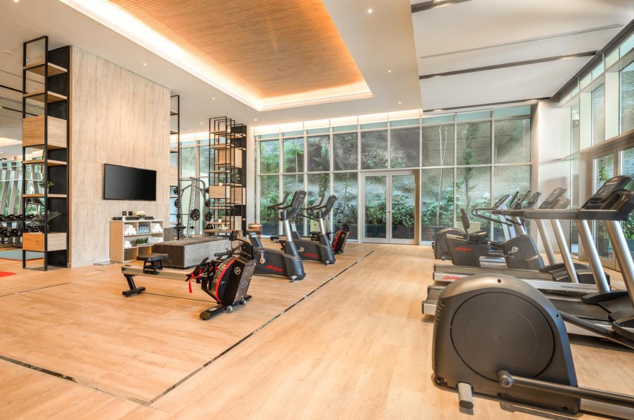 Citadines Abha Lejlighedshotel Eksteriør billede The gym at the hotel
